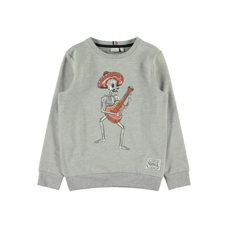 NKMTUNNA LS SWEAT BRU NAME IT NKMTUNNA LS SWEAT BRU NAME IT