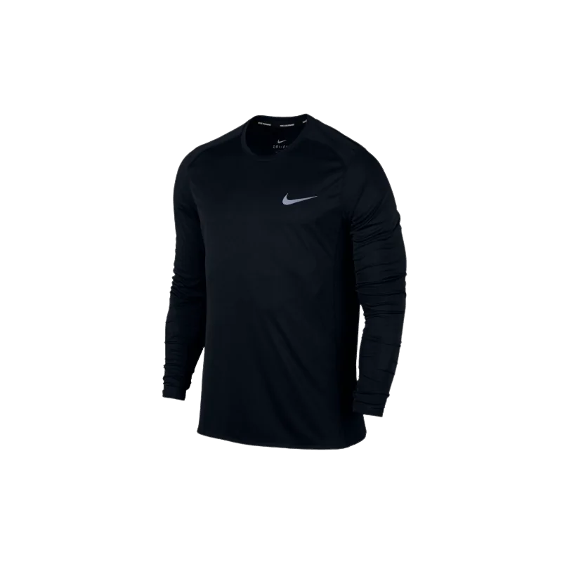 M NK MILER TOP LS NIKE M NK MILER TOP LS NIKE