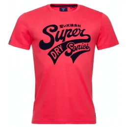 COLLEGIATE GRAPHIC TEE 185 SUPERDRY