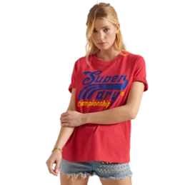 COLLEGIATE CALIE STATE TEE SUPERDRY