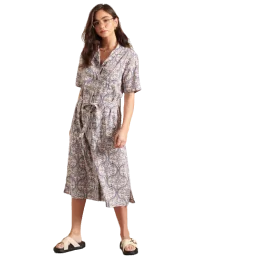 15468PRINTED SHIRTDRESSSUPERDRY