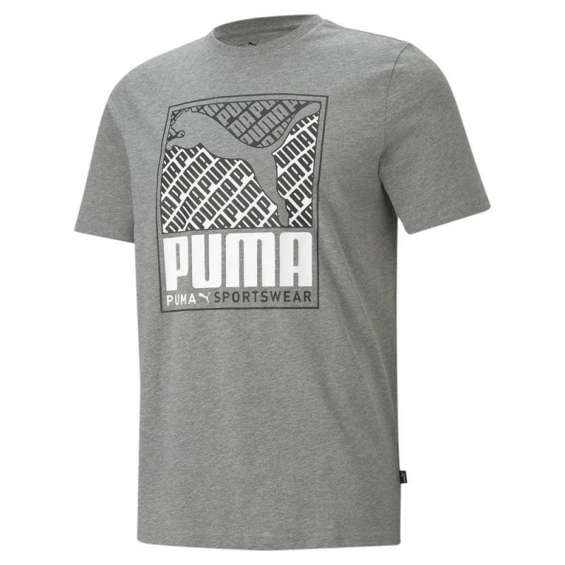 TEE SHIRT PUMA GRIS PUMA SPORT2000 Ploërmel et Locminé