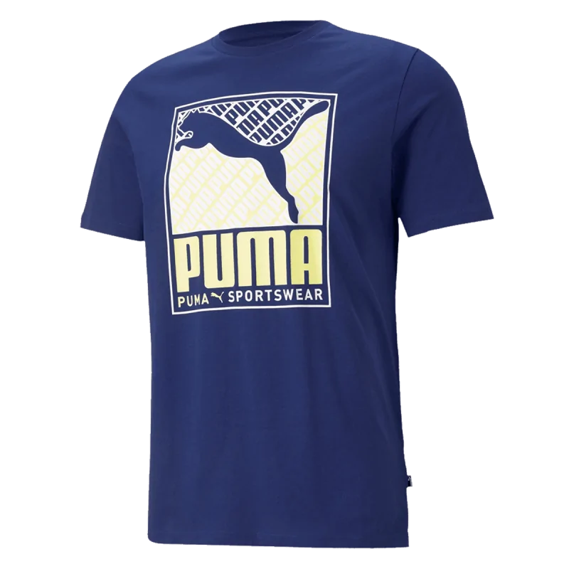 TEE SHIRT PUMA BLEU PUMA SPORT2000 Ploërmel et Locminé