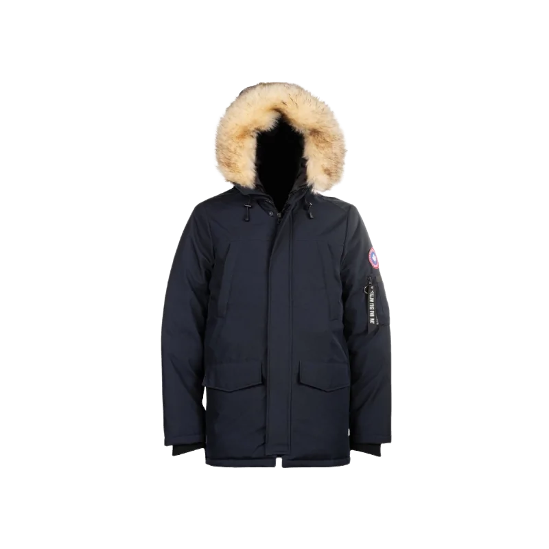 Veste parka manches longues capuche fourrure zip jony Enfant