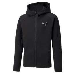 SWEATSHIRT ZIP JR EVO FULL-ZIP PUMA SPORT2000 Ploërmel et Locminé