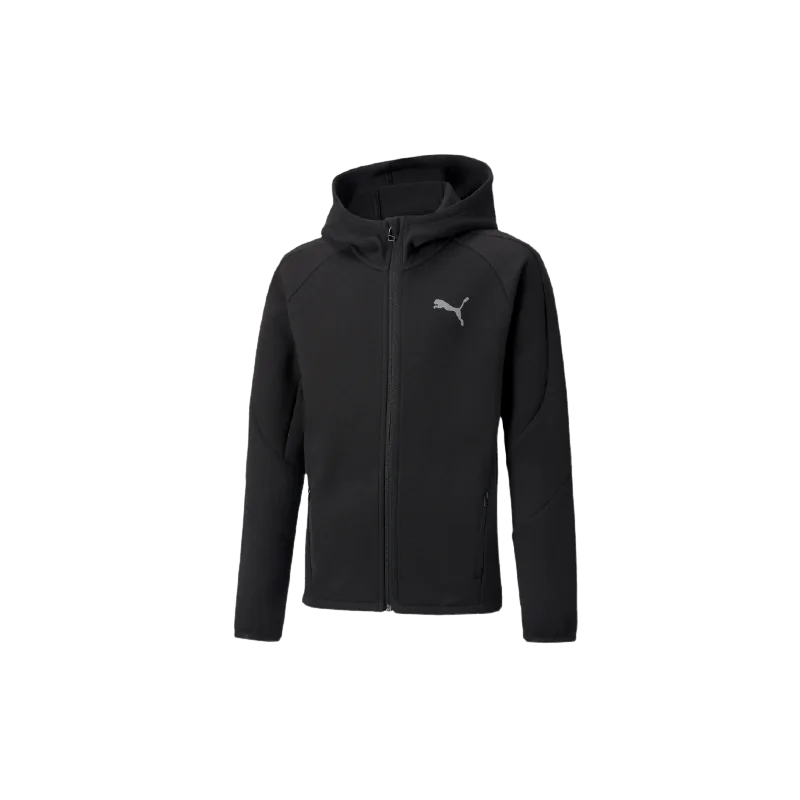 SWEATSHIRT ZIP JR EVO FULL-ZIP PUMA SPORT2000 Ploërmel et Locminé