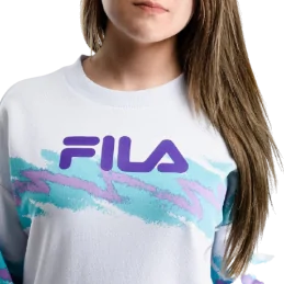 SWEATSHIRT JUSTYNA BUTTONED CREW FILA SPORT2000 Ploërmel et Locminé