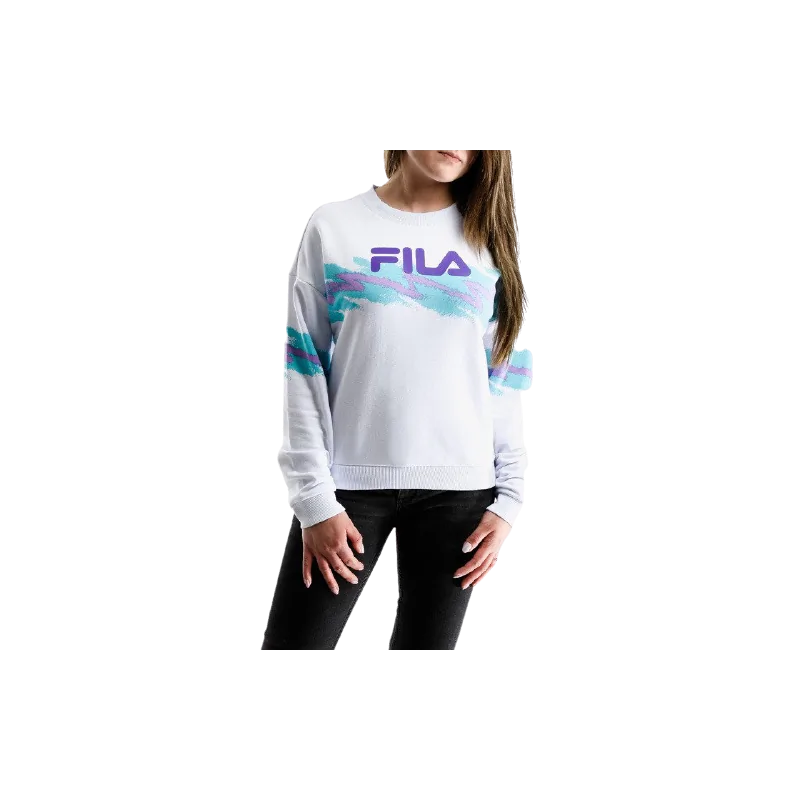 SWEATSHIRT JUSTYNA BUTTONED CREW FILA SPORT2000 Ploërmel et Locminé