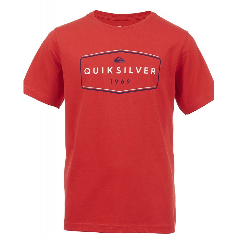 TEE-SHIRT SIMPLE STEAR FLAXTON YOUTH QUIKSILVER SPORT2000 Ploërmel et Locminé