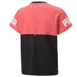 TEE-SHIRT COLOR BLOCK POWER JUNIOR PUMA SPORT2000 Ploërmel et Locminé