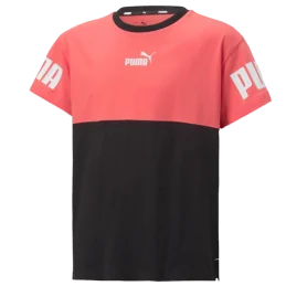 TEE-SHIRT COLOR BLOCK POWER JUNIOR PUMA SPORT2000 Ploërmel et Locminé