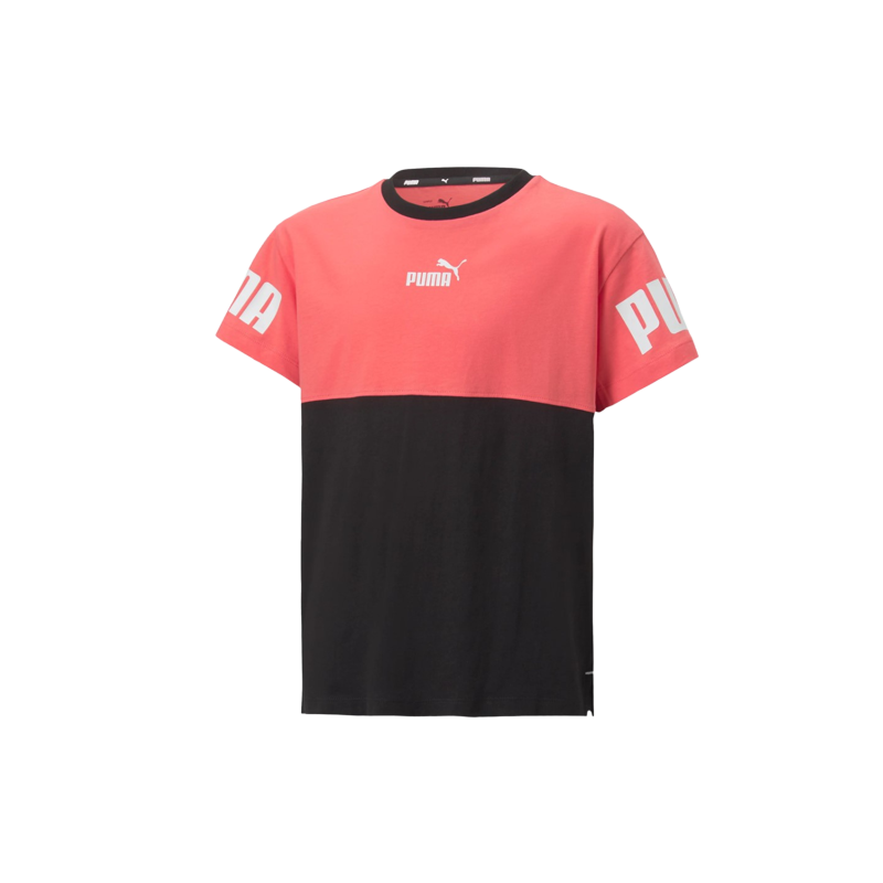 TEE-SHIRT COLOR BLOCK POWER JUNIOR PUMA SPORT2000 Ploërmel et Locminé