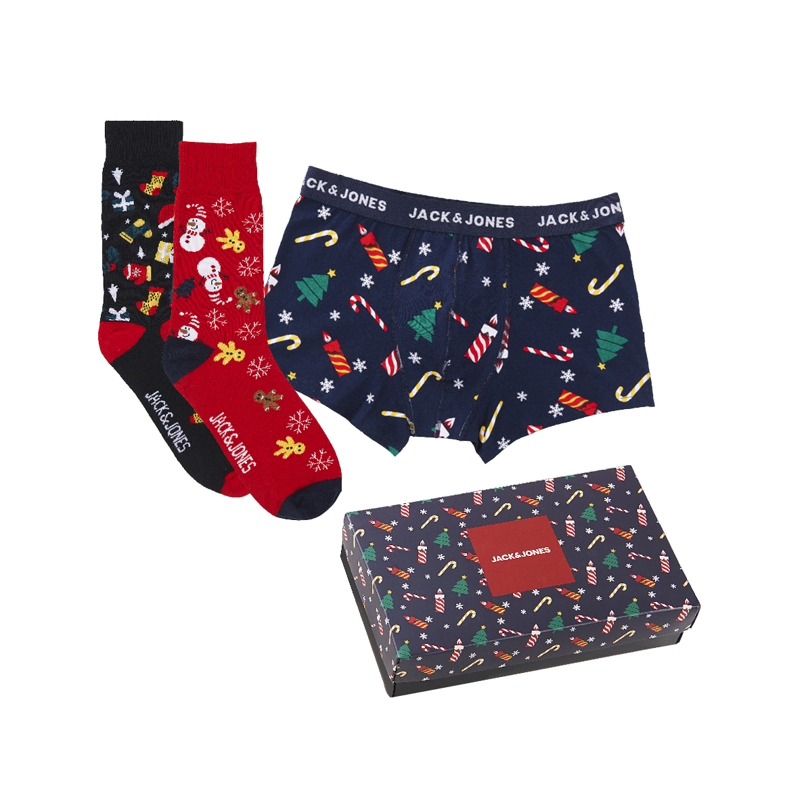 COFFRET BOXER 2PCHAUSSETTES JACK AND JONES