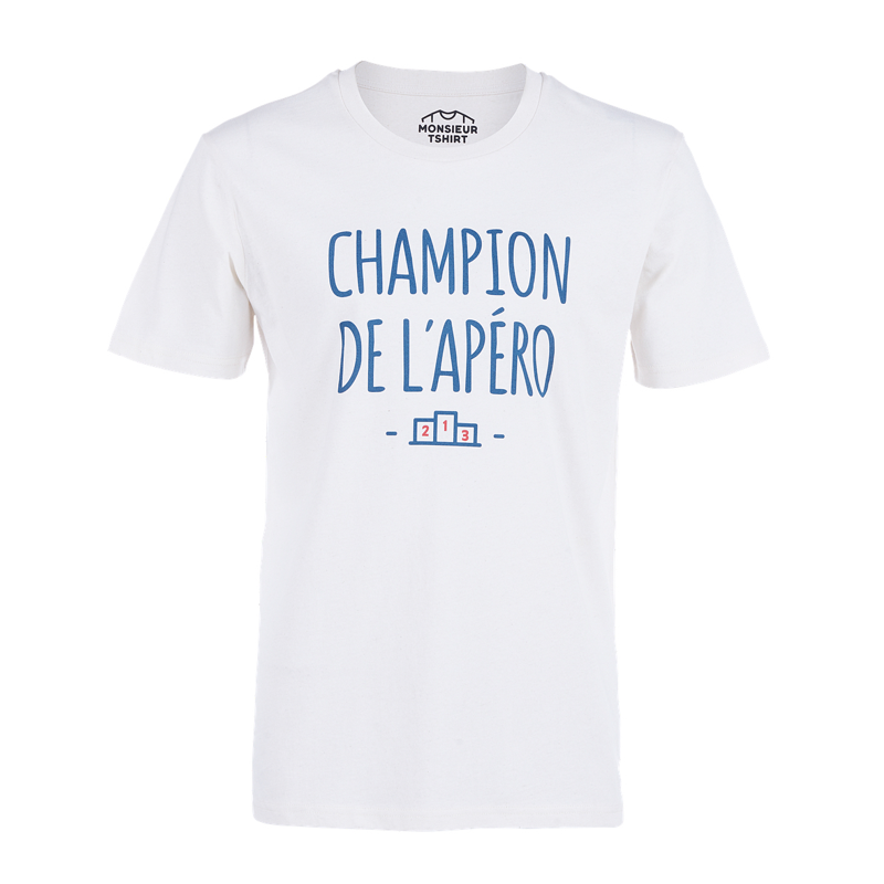 TEE SHIRT APERO MONSIEUR T SHIRT SPORT2000 Ploërmel et Locminé