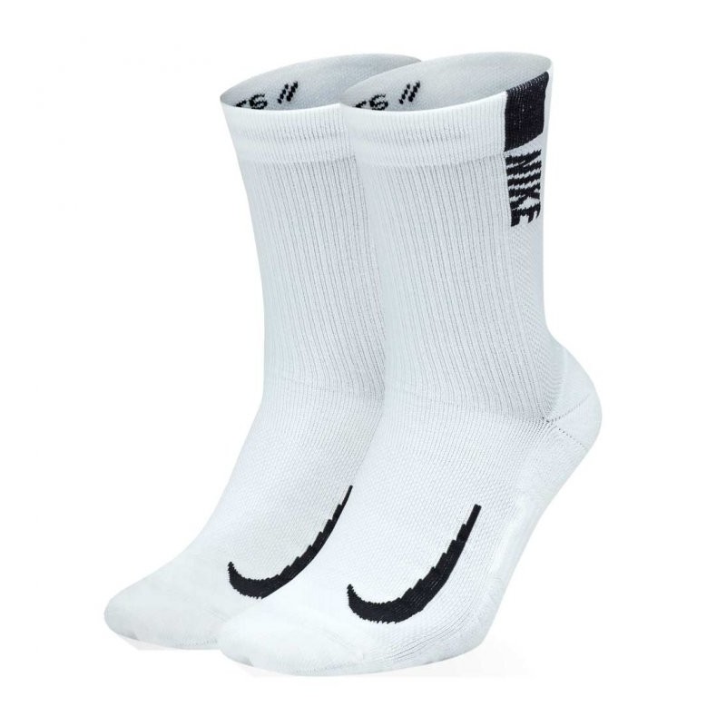 LOT DE 2 PAIRES DE CHAUSSETTES NIKE MLTPLIER CRW NIKE SPORT2000 Ploërmel et Locminé