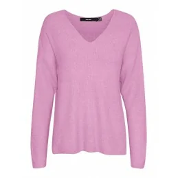 PULL VMCREWLEFILE LS V-NECK VERO MODA SPORT2000 Ploërmel et Locminé