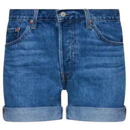 SHORT 501 ROLLED LEVIS