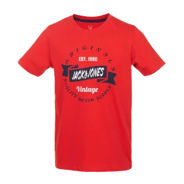 TEE SHIRT JORTAGE TEE SS CREW JACK AND JONES JUNIOR SPORT2000 Ploërmel et Locminé