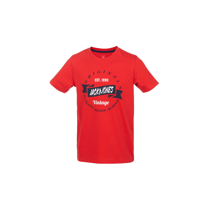 TEE SHIRT JORTAGE TEE SS CREW JACK AND JONES JUNIOR SPORT2000 Ploërmel et Locminé