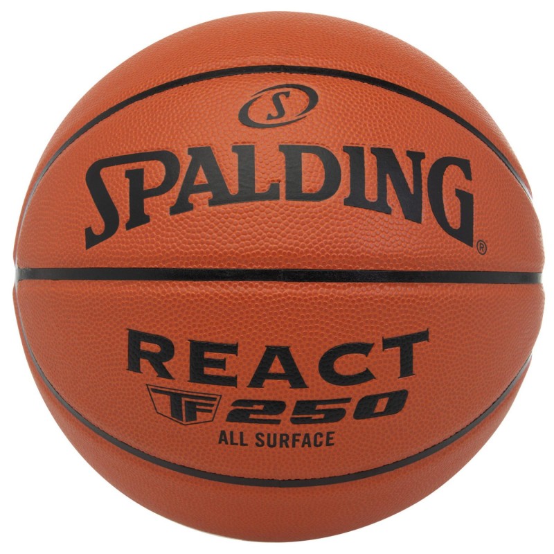 BALLON BASKETBALL REACT TF-250 SZ7 SPALDING SPORT2000 Ploërmel et Locminé