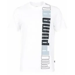 TEE-SHIRT PUMA  BLANC PUMA SPORT2000 Ploërmel et Locminé