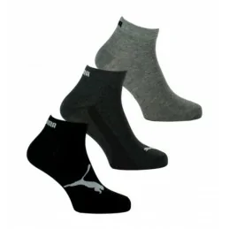 PUMA CHAUSSETTES SPORT QUARTER NOIR – Lot de 3 paires