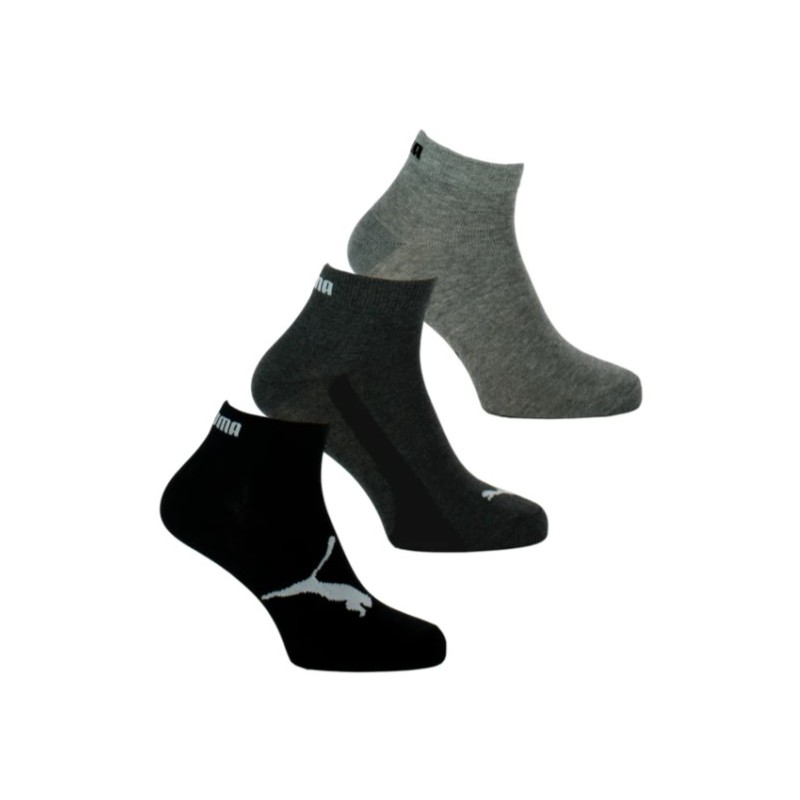 LOT DE 3 PAIRES DE CHAUSSETTES PUMA QUARTER JUNIOR PUMA SPORT2000 Ploërmel et Locminé