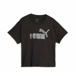 TEE SHIRT PUMA NOIR METALLIQUE