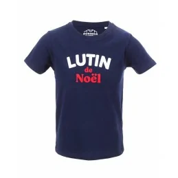 TEE SHIRT BLEU MARINE