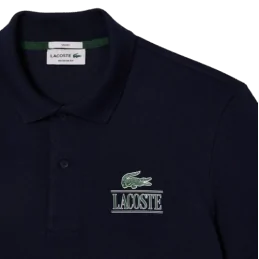 POLOS BLEU CORE GRAPHICS LACOSTE SPORT2000 Ploërmel et Locminé