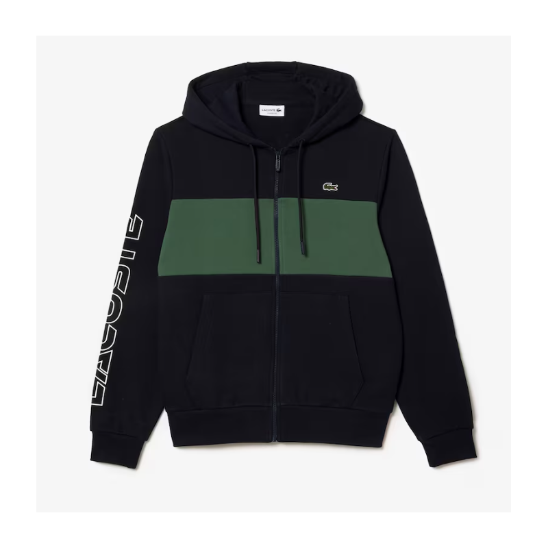 SWEATSHIRT ZIPPE CORE GRAPHICS LACOSTE SPORT2000 Ploërmel et Locminé