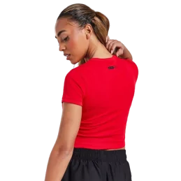 T-SHIRT ROUGE CROPPED NIKE SPORT2000 Ploërmel et Locminé