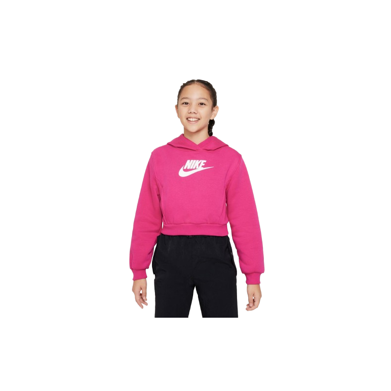 SWEATSHIRT CAPUCHE ROSE CLUB FLEECE NIKE SPORT2000 Ploërmel et Locminé