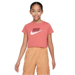 TEE-SHIRT CROP ROSE FUTURA NIKE SPORT2000 Ploërmel et Locminé