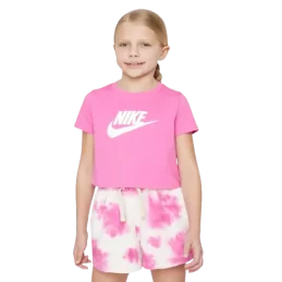 TEE-SHIRT CROP ROSE FUTURA NIKE SPORT2000 Ploërmel et Locminé