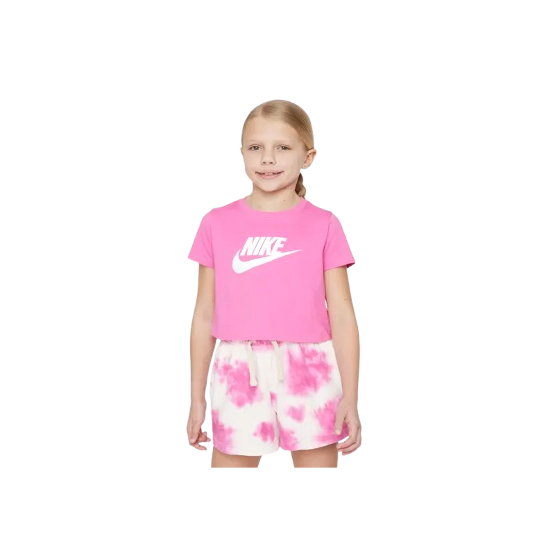 TEE-SHIRT CROP ROSE FUTURA NIKE SPORT2000 Ploërmel et Locminé