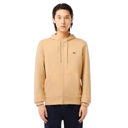 SWEATSHIRT ZIP CORE SOLID LACOSTE