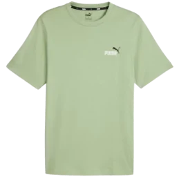 TEE SHIRT ESSENTIALS+2 VERT CLAIR PUMA