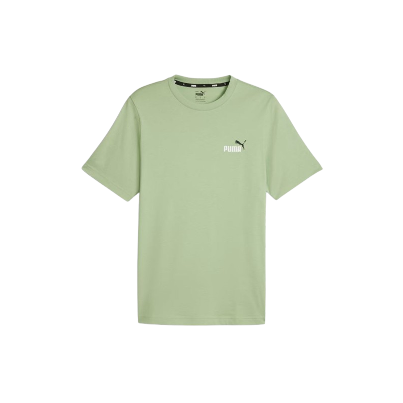 TEE SHIRT ESSENTIALS+2 VERT CLAIR PUMA