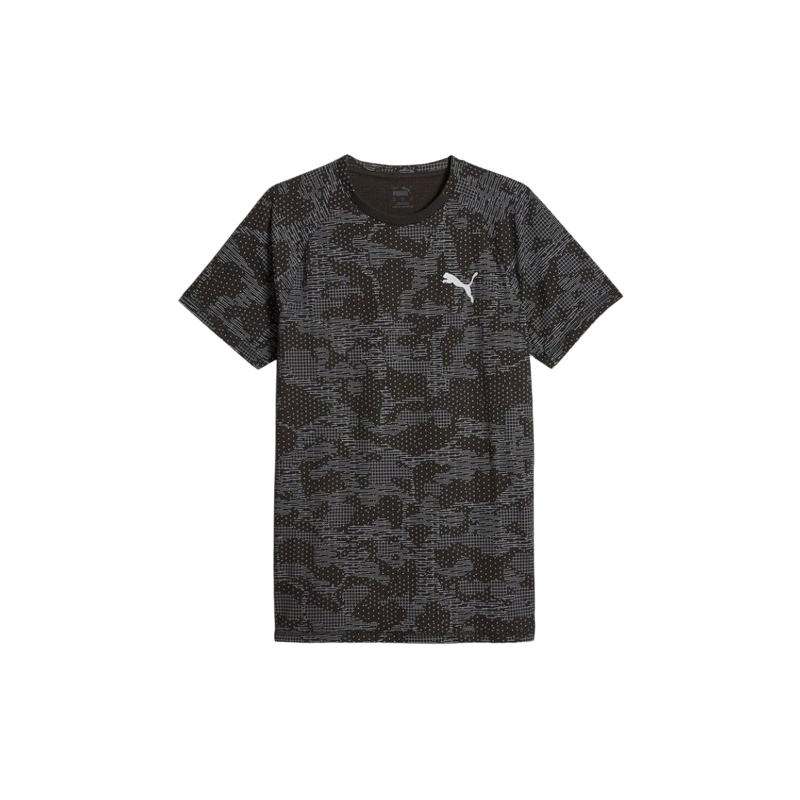 TEE SHIRT EVOSTRIPE AOP GRIS PUMA