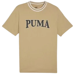 TEE SHIRT GRAPHIQUE SQUAD BEIGE PUMA