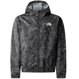 VESTE COUPE VENT GRISE À MOTIFS THE NORTH FACE