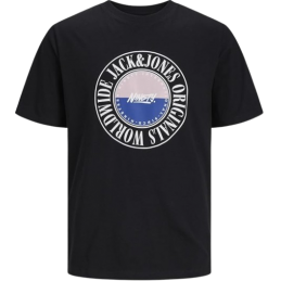 TEE SHIRT NOIR JACK & JONES