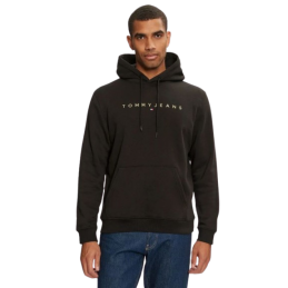 SWEATSHIRT TJM REG LINEAR GOLD
