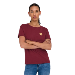 TEE SHIRT BORDEAUX ONLY