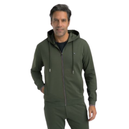 TRICOLORE GILET CAPUCHE