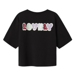 TEE SHIRT NOIR NAME IT