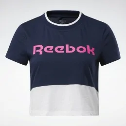 TE LINEAR LOGO CROP TEE REEBOK