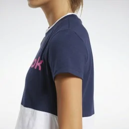 TE LINEAR LOGO CROP TEE REEBOK