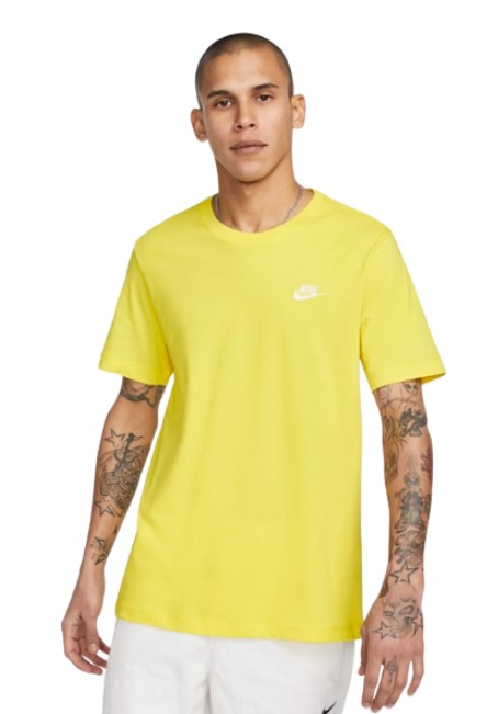 Tee-shirt jaune Nike